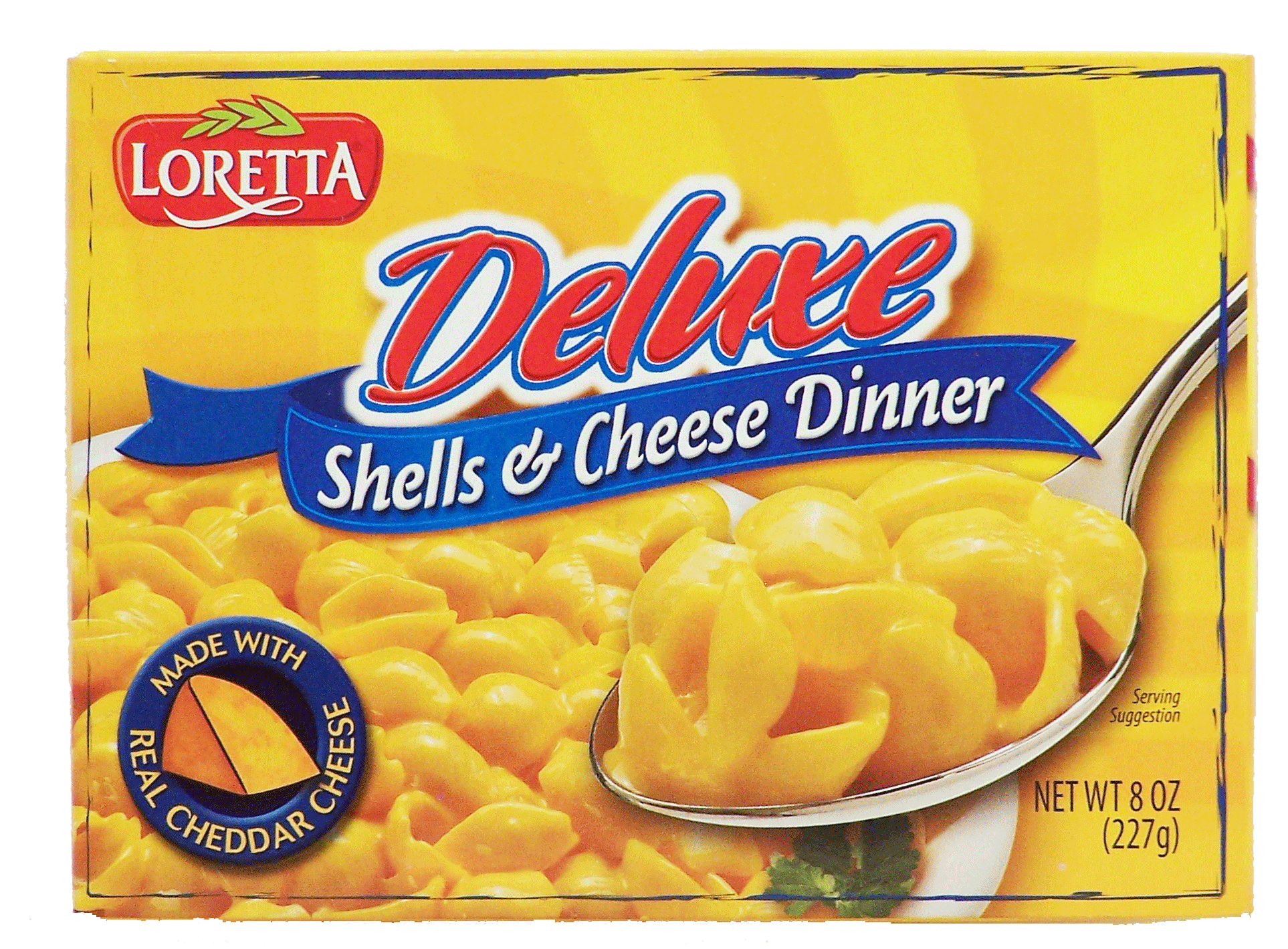 Loretta Deluxe shells & cheese dinner Full-Size Picture